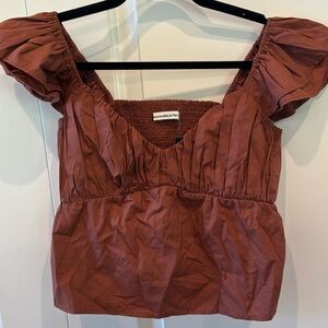NWT A&F babydoll top